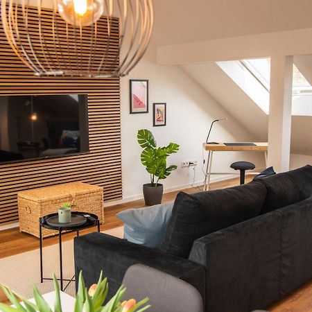 Das Raum-Wunder Mit Kueche Und Smart-Tv 카를스루에 외부 사진
